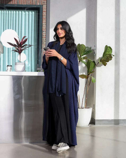 2024 New Cardigan Arab Ramandan Eid Open Abaya Dubai Muslim Kimono Abayas For Women Kaftan Dresses Islamic Clothing
